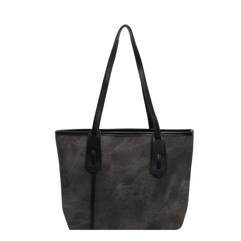 

Новая однотонная плутониевая модная универсальная популярная сумка для поездок на работу на плечо, высококачественная зимняя сумка высокого класса большой вместимости