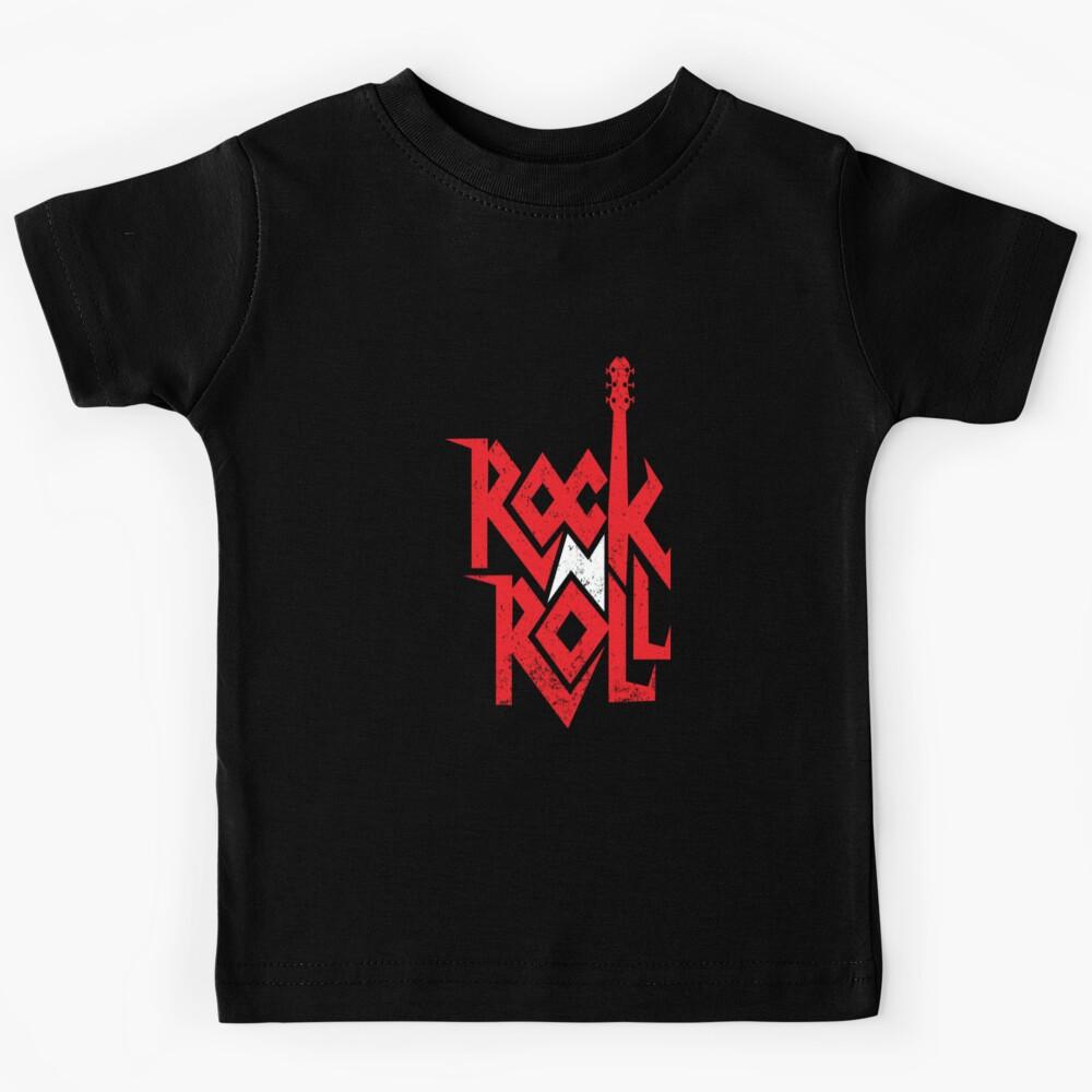 heavy metal dad rock n roll Kids T-Shirt 140