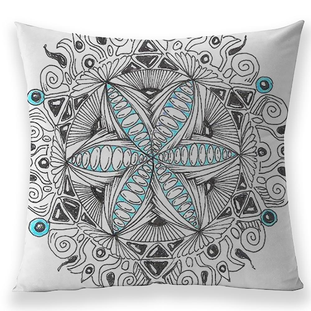 Boho Mandala Pillow Cover Seat Sofa Bedroom Living Room Cushion  Home Decor Gift Car  Accessories Ornament