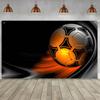 3D Ball Creative Pattern Hanging Flag Polyester Printed Banner Hand Pulled Flag