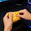 Gelber Käse Quetschspielzeug Weiches Langsam Aufgehendes Fidget Spielzeug zur Stressbewältigung Neuheit