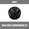 2026 Hot 1/2pcs For Volkswagen VW Transporter T5 2010 2011 2012 2013 2014 2015 Car Front Grill Badge Rear Trunk Emblem Cover Accessories ET1