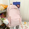Schoolbag Schoolbag Junior High School Girls High Value Ins Wind Large Capacity Backpack Japanese Versatile High School Student Campus Backpack
