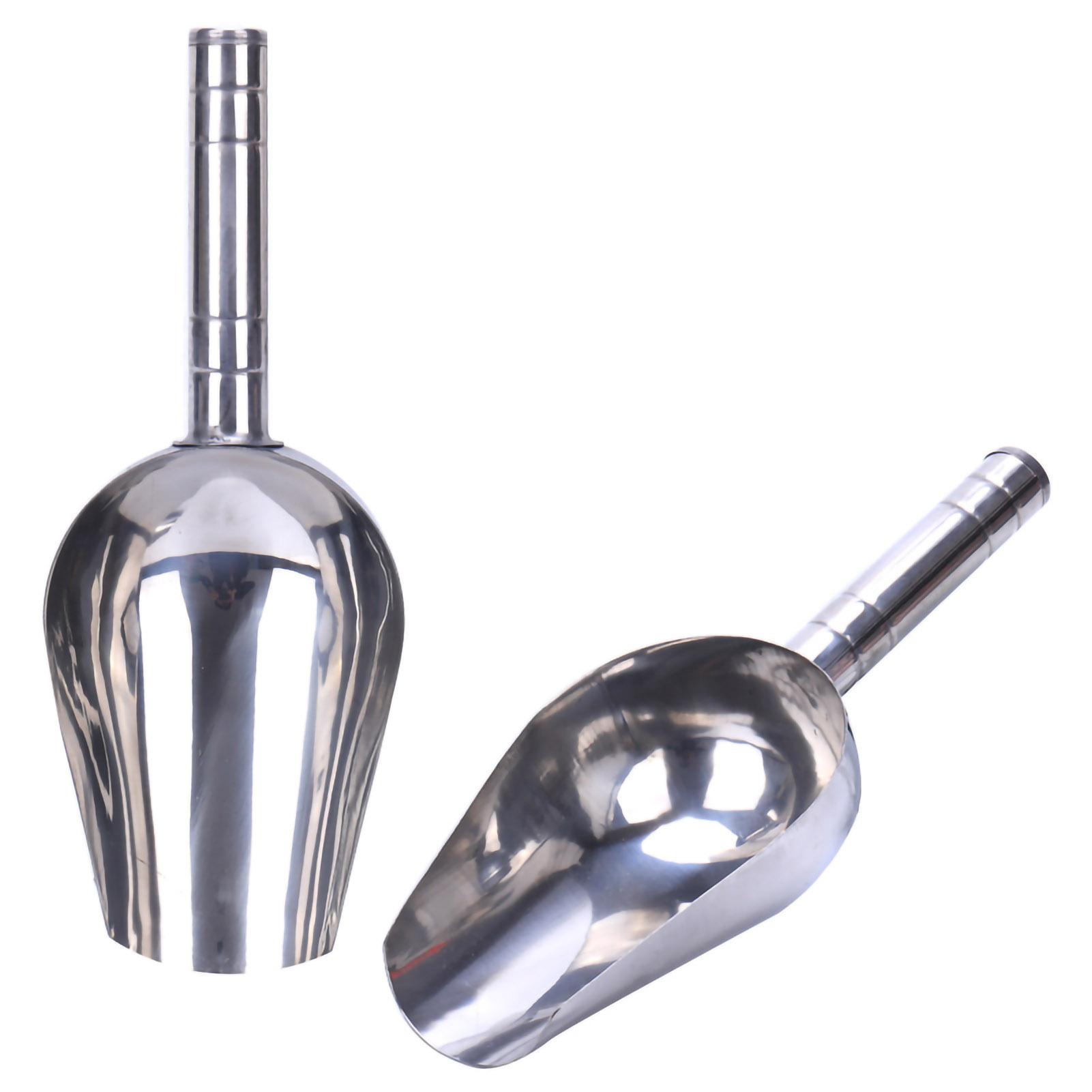 

Dog Food Spoon Thickened Stainless Steel High Capacity Multipurpose Pet Food Scoop for Pets Cats