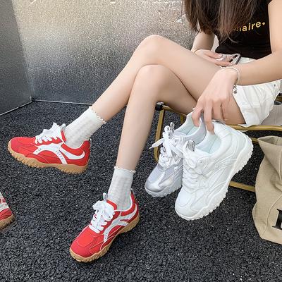 2025 New Summer Single Mesh Breathable Thin Little White Shoes Casual Sports Shoes Versatile Shoes
