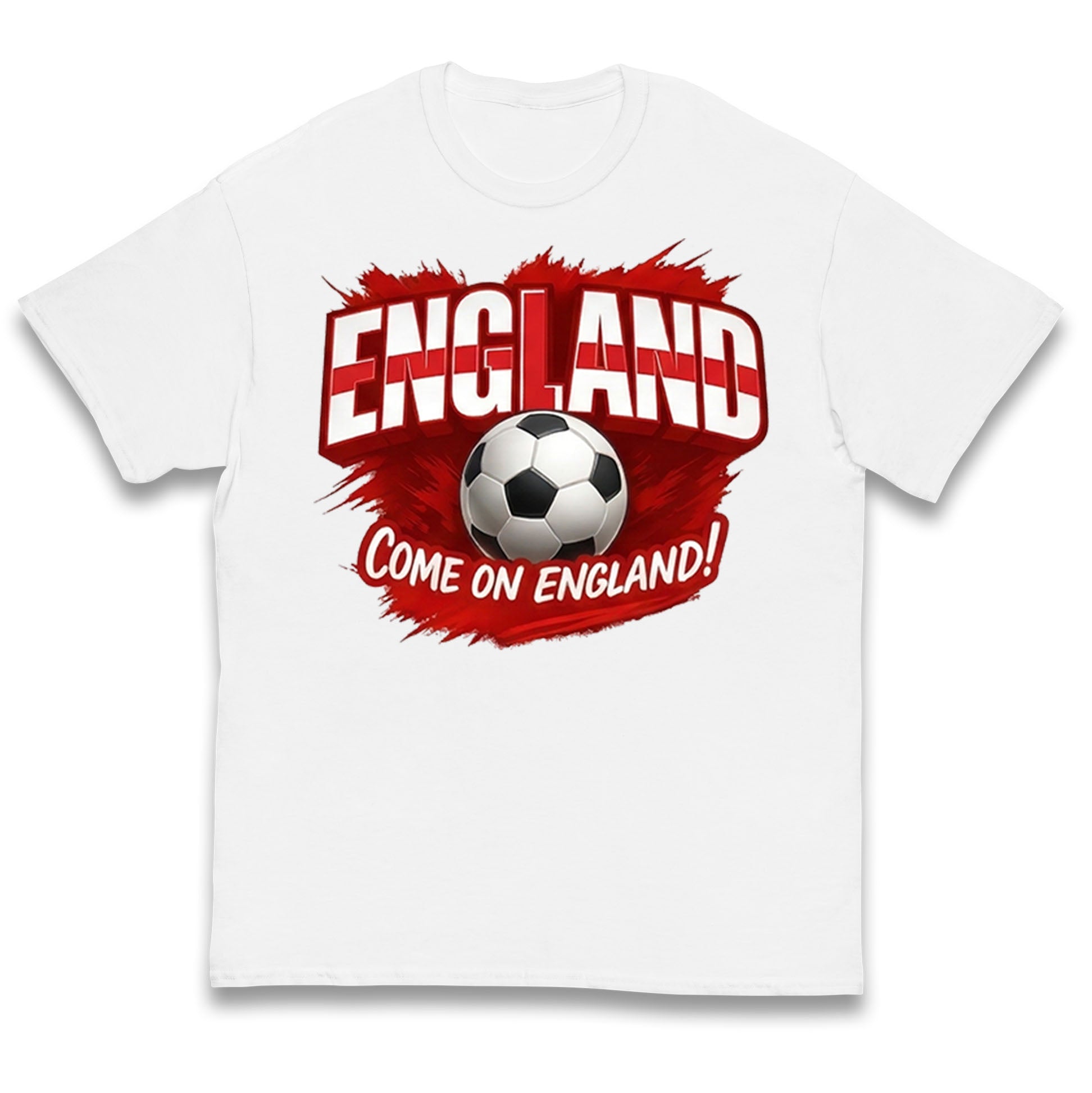 England Come On England Kids T Shirt 150