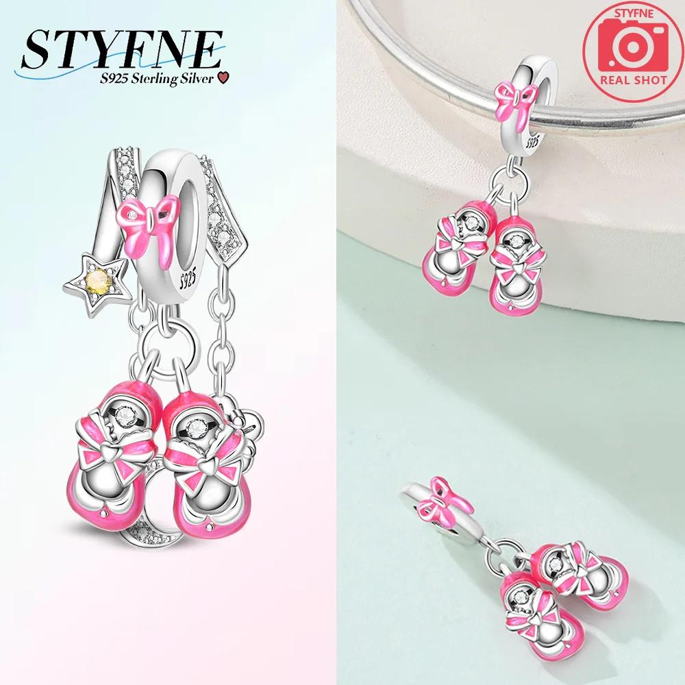 Charms Plataoriginales Dopamine Girl Beads For Charms Copper Bracelet Beads Jewellery Making Women'S Gift