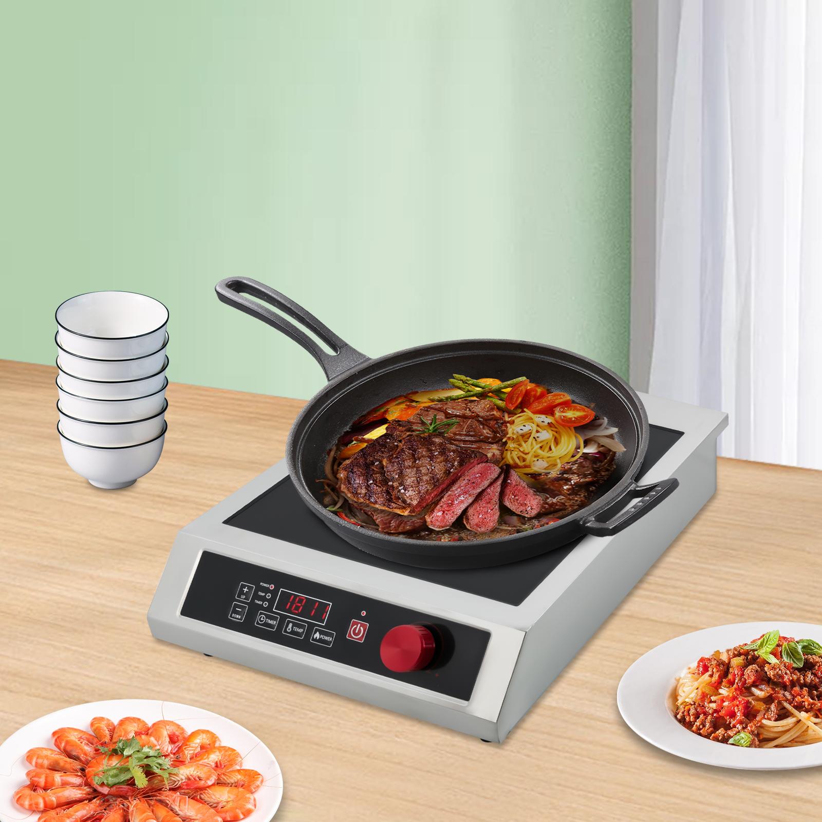 500 Вт - 3500 Вт 110 В - 240 В Портативная электрическая плитка Коммерческая индукционная плита Электрическая настольная плита с питанием US