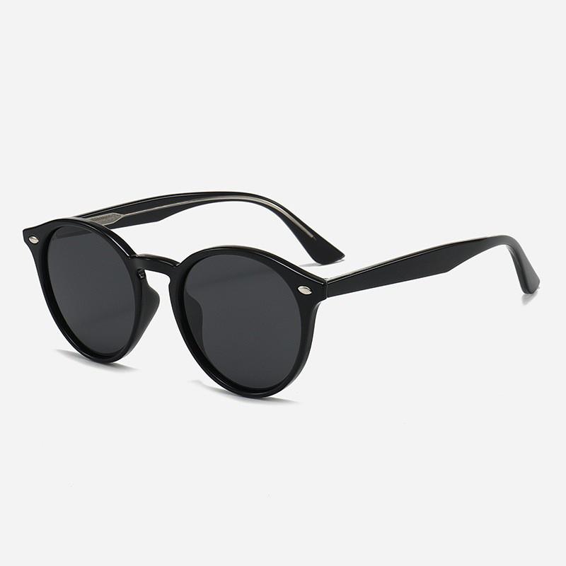 Leopard Print Round Fashion Sunglasses With Uv400 Protection For Outdoor Activities And Driving