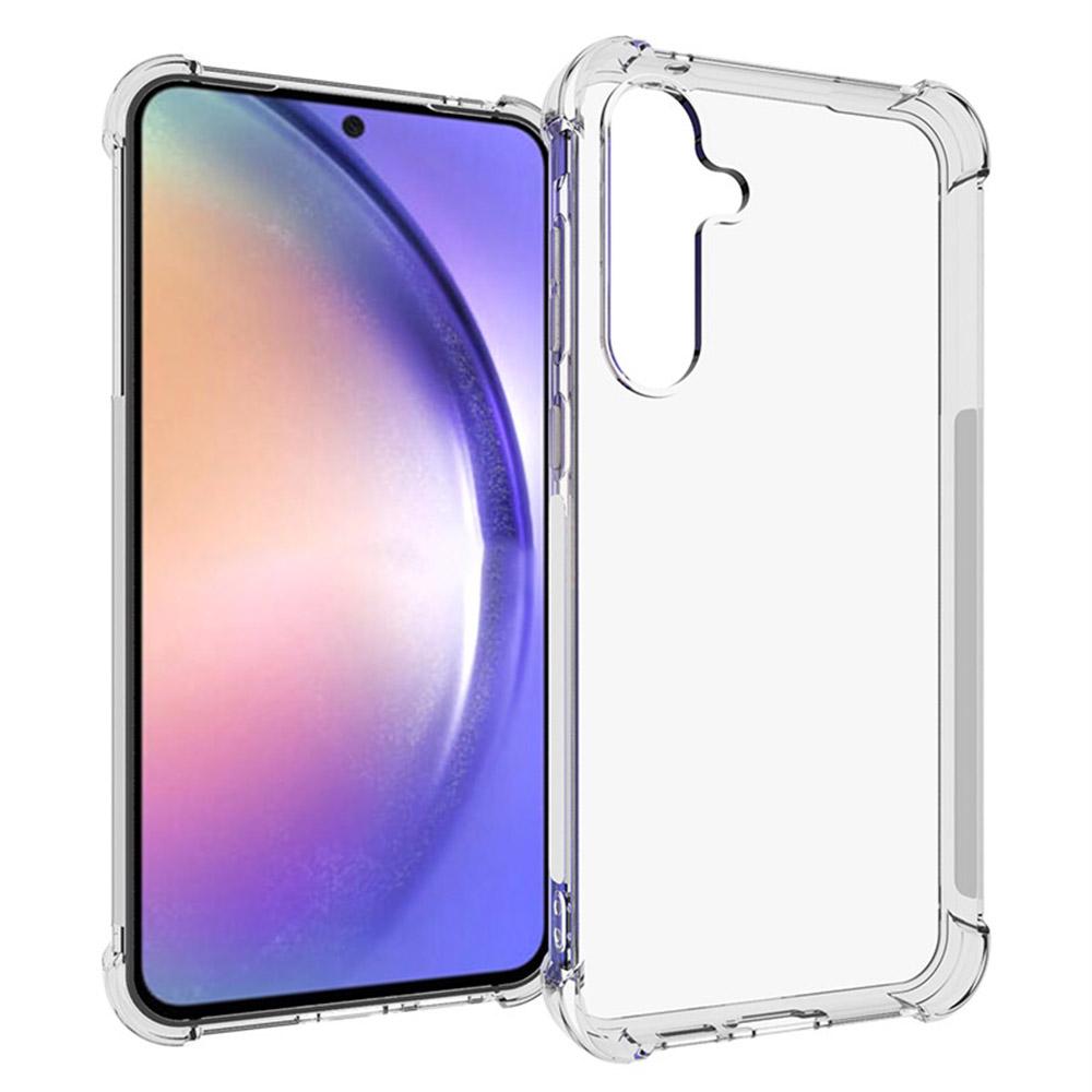 TYMEI For Samsung Galaxy A55 5G Case Four Corner Shockproof 1.5mm Clear Phone Cover