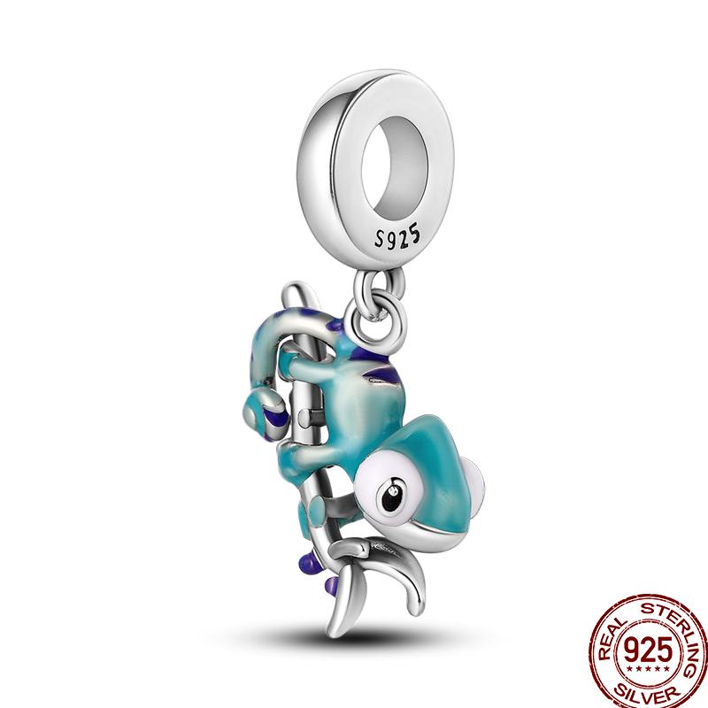 100% Copper Cute Pet Animal Owl Cute Puppy Pink Kitten Charm Beads Suitable For 3Mm Original Bracelet Diy