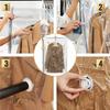 Vacuum Storage Bags, Unbeatable Durability Space Saver Bags for Wardrobe Storage, Reusable Vacuum Sealed Bags for Clothing, Dustproof and Breathable H