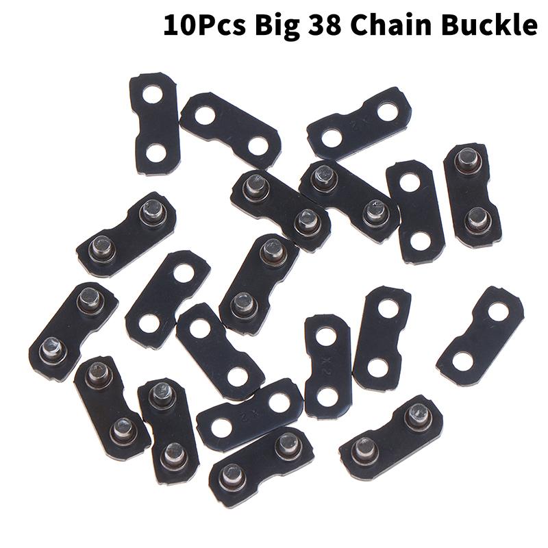 10Pcs Chainsaw Chain Joiner For 3/8 0 063 Chain Saw Replacement Metal Parts Compatible With Chainsaw Accessories