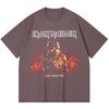 230 g/m² 100% Baumwolle Heavy Metal T-Shirt Rockband Beliebte Musik Druck Unisex Schweres Baumwoll-T-Shirt