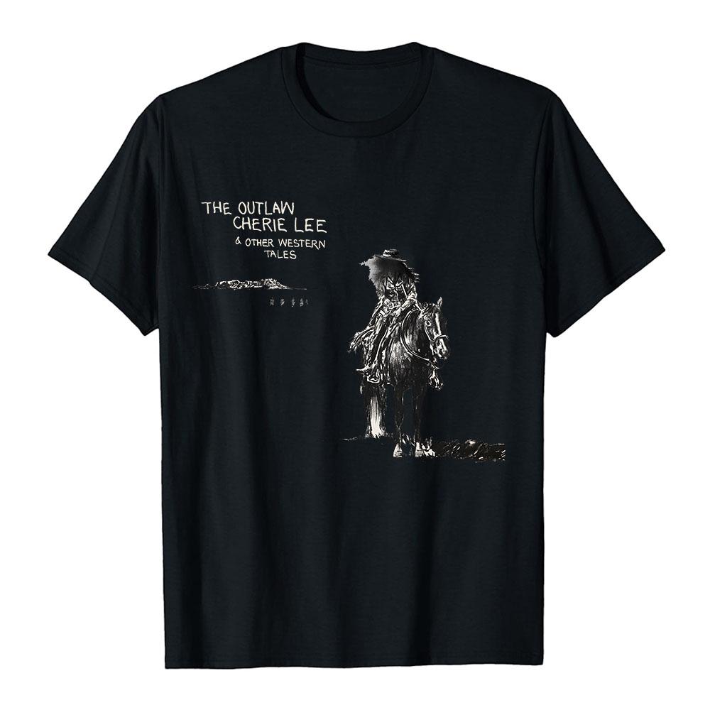 Shaboozey The Outlaw Cherie Lee & Other Western Tales Merch Short Sleeve Cotton Soft T-shirt Unisex Streetwear Graphic Print Tee