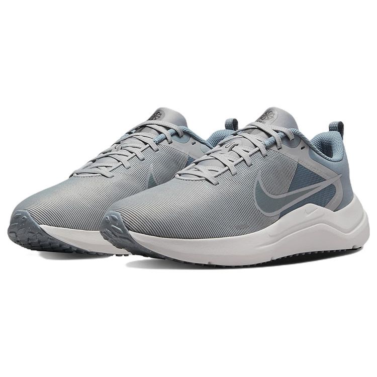 Nike Downshifter 12 Light Smoke Grey Photon Dust Men Sneakers Aviator-Grey Metallic-Cool-Grey DD9293-004