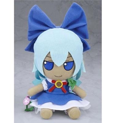 Touhou Project FumoFumo Series 43 Suntanned Cirno Plush Badge Set