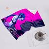 Beach Towel with Jinx Pattern - Soft,absorbent,machine Washable Lightweight&Modern,swimming,Travel Essentials