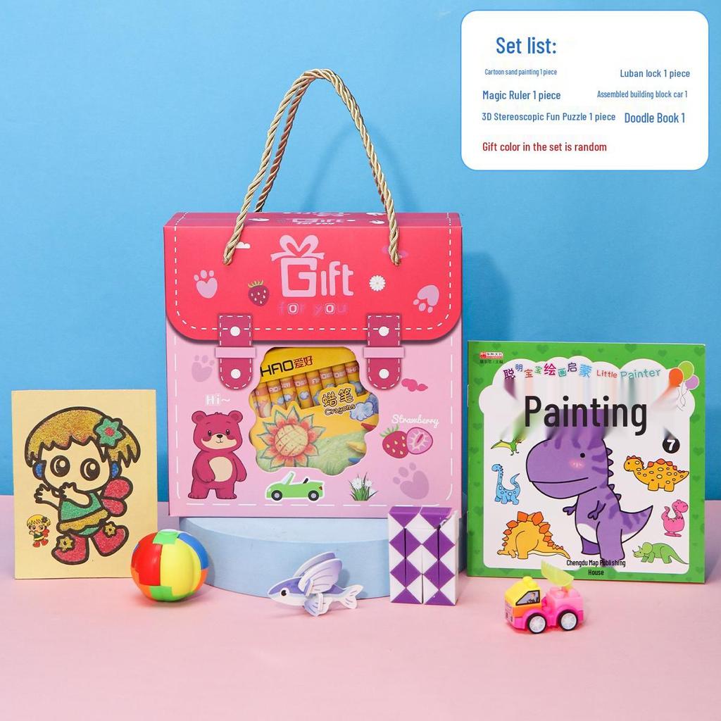 Back-to-School Gift Box: Ideal for Boys & Girls, Birthday Favors, Sharing Gifts, Rewards, Kindergarten & Primary School Students