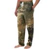Men's Knitted Fashion Print Pocket Casual Pants Pajama Pants