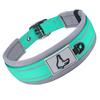 Padded Dog Collars for Small Medium Large Dogs Soft Reflective Wide Pet Collars Adjustable Heavy Duty Nylon Neoprene Dog Collar