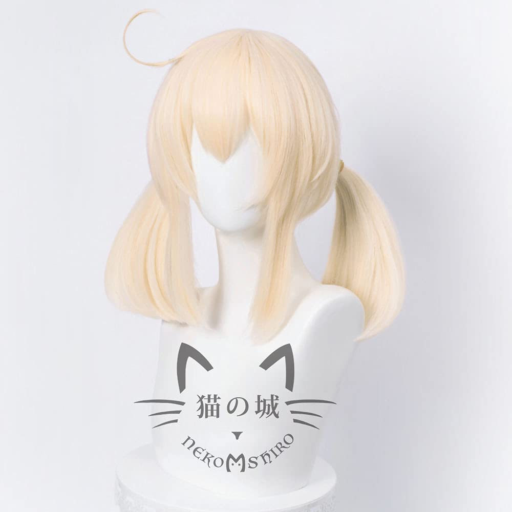 

Парик для косплея Клэя из Genshin Impact, Аниме, Термостойкий, Аксессуар для костюма, Идеально подходит для вечеринок и мероприятий, В комплекте сетка для парика