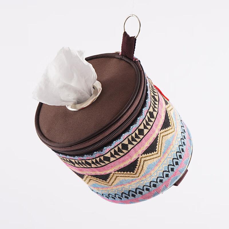 Suiyuan Outdoor Foldable Ethnic Tissue Box 2-Pack