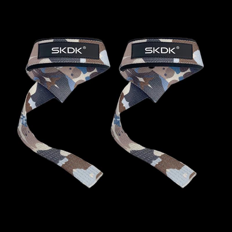 WEZHO Sports Deadlift Grip Straps with Wrist Guards