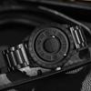 Luxus Herren Business Uhren Mode Magnetische Schwebung Römisches Zifferblatt Herren Quarz Uhr Reloj Hombre(Ohne Box)