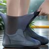 Reusable Waterproof Rain Shoes Covers Silicone Outdoor Rain Boot Overshoes Walking Shoes Accessories Reusable Shoe Cover