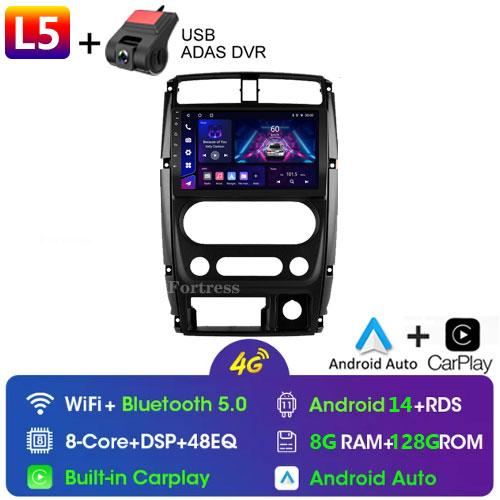 9" Auto android 12 Car Multimedia For Suzuki Jimny 2005-2019 2Din Navigation GPS 4G Carplay Wirerless Car AutoRadio Video Player