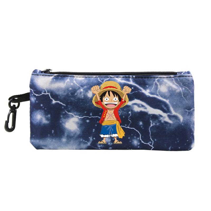 Animation Peripheral Printing Pencil Case Primary and Secondary School Students Stationery Zipper Pencil Case