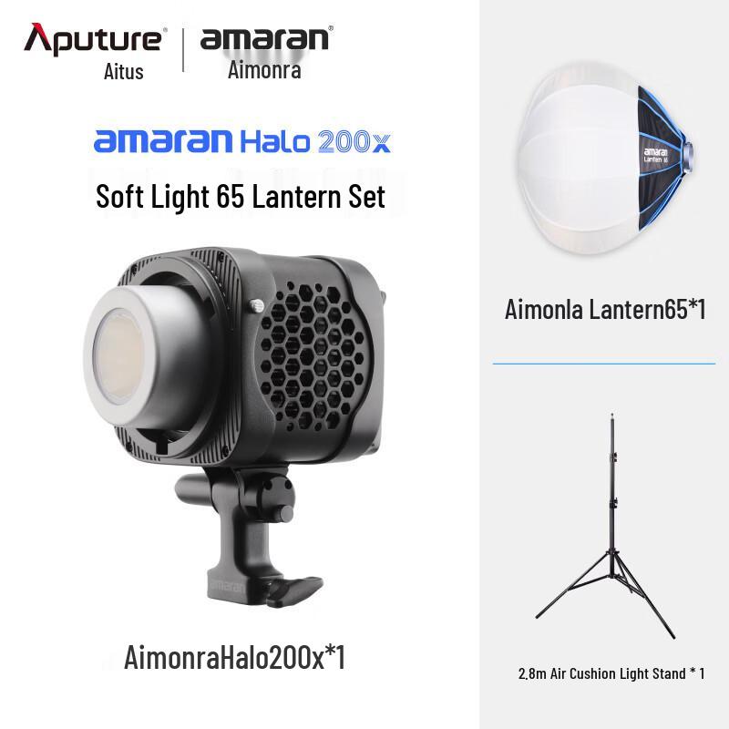 Aputure Amaran Halo 200x Streaming Fill Light