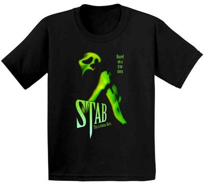 New Unisex Scream - Stab Movie Poster T Shirt Short Sleeve SC234 FREE SHIPPING