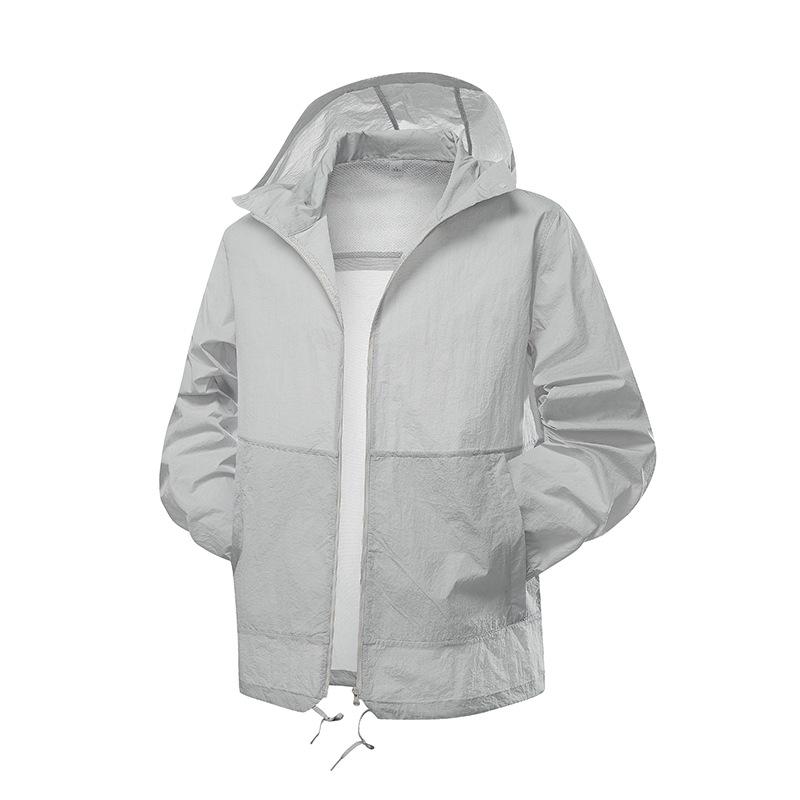 

Унисекс Летняя Солнцезащитная Куртка в Стиле Птицы: Сверхлегкий, Упаковываемый капюшон, Идеально подходит для активного отдыха, такого как рыбалка. Small светло-серый