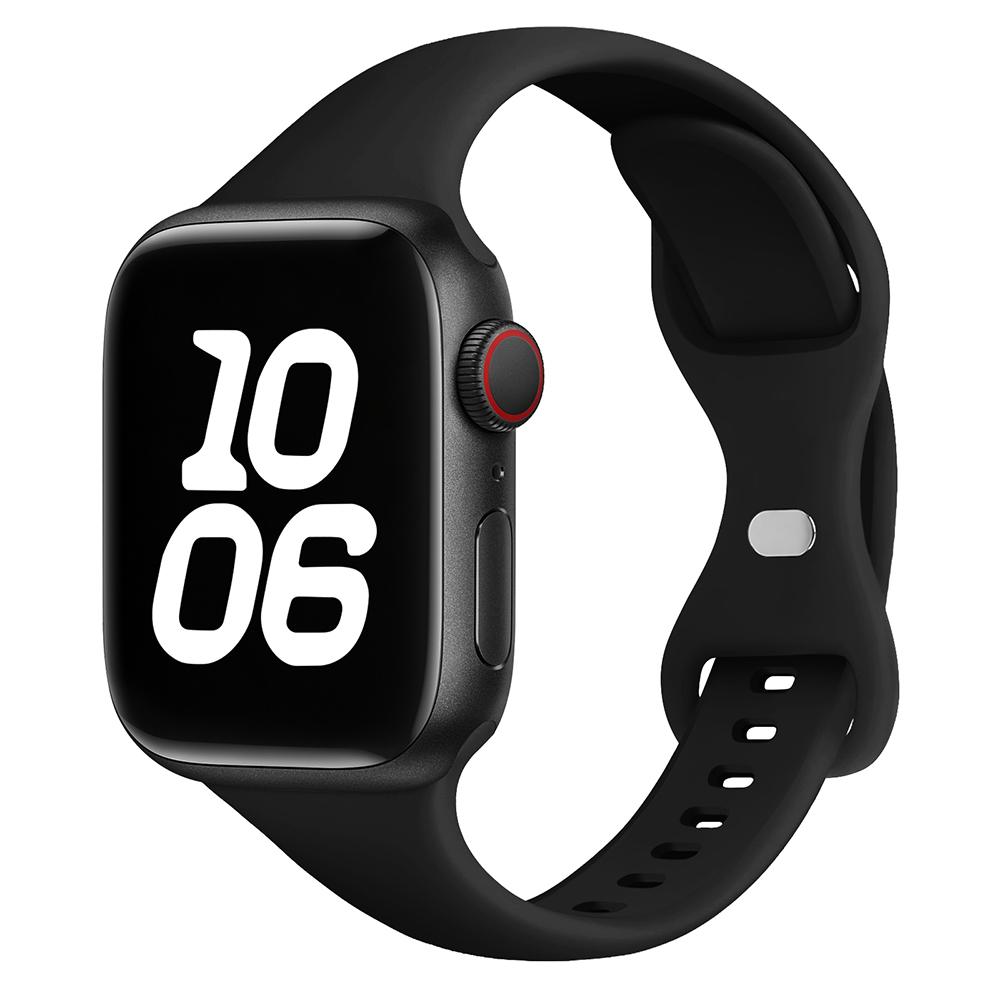 Slim Silicone band For apple watch 11 10 46mm Ultra 3-2 49mm series 9-8-7 41mm 45mm 44mm sport bracelet iwatch 4 6 5 SE 3 Strap