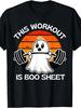 Halloween Boo Funny Spooky Workout Gym Costume T-Shirt