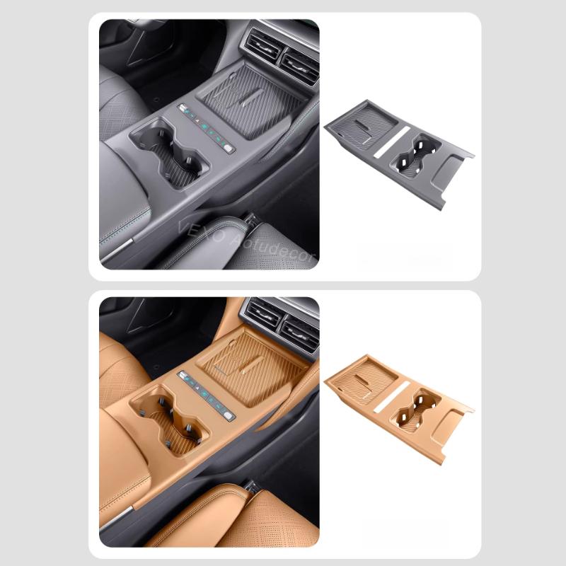 Center Console Mat Silicone Full-coverage for BYD Song L DM-i 2026 2025 2024 Wireless Charging Cup Holder Pad Protector Cover