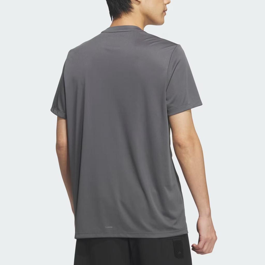 adidas Performance Stylish Comfortable Round Neck Short Sleeve Golf Shirt Men Shirts KD7253