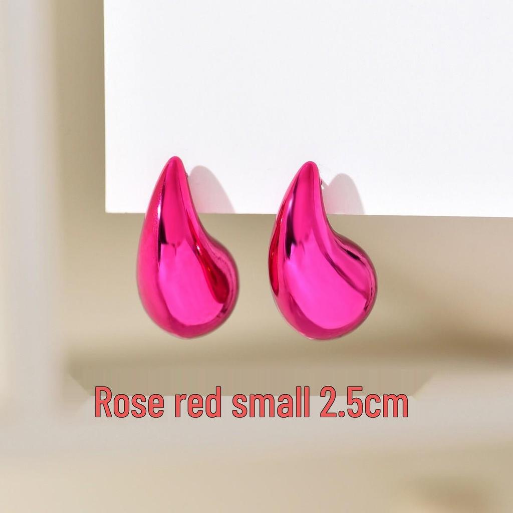 Plump Water Drop Acrylic Dangle Earrings - Simple & Fashionable Jewelry for Women