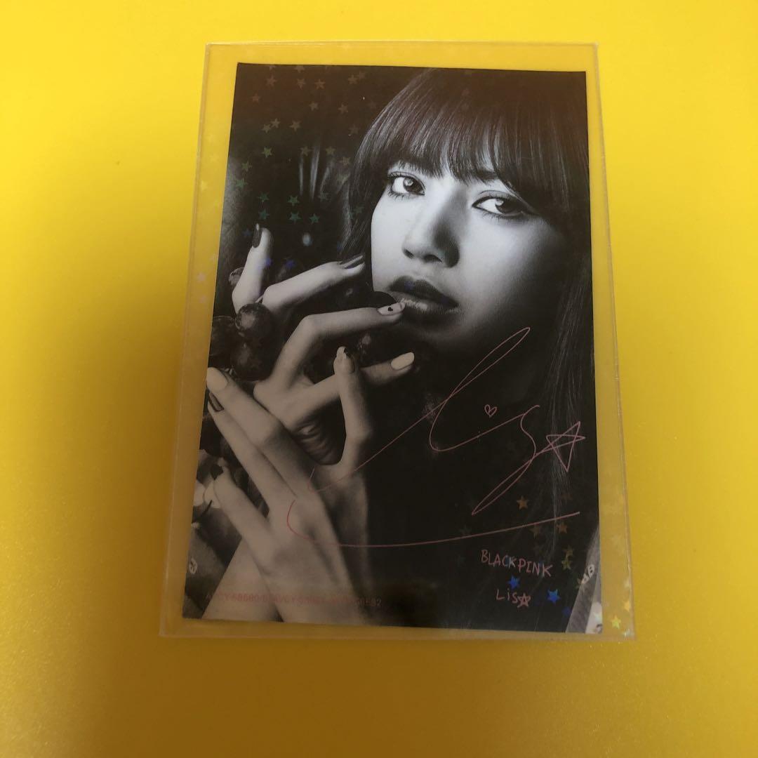 

[Б/У] Наклейка-торговая карточка BLACKPINK Лиса