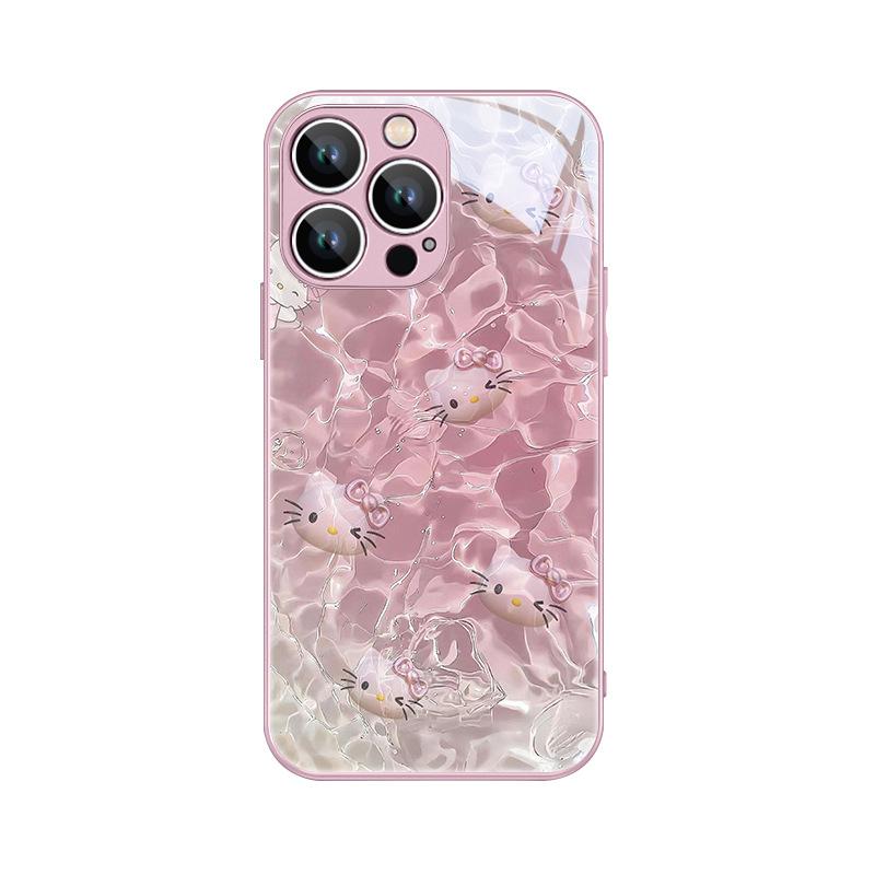 Katie Ocean Applies To Apple 15promax Mobile Phone Case 14 Liquid Glass 13 All-inclusive Huawei Mate60 New Model