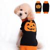 Halloween Small Dog Clothes Pet Sweater Warm Pumpkin Coat For Cute Puppies