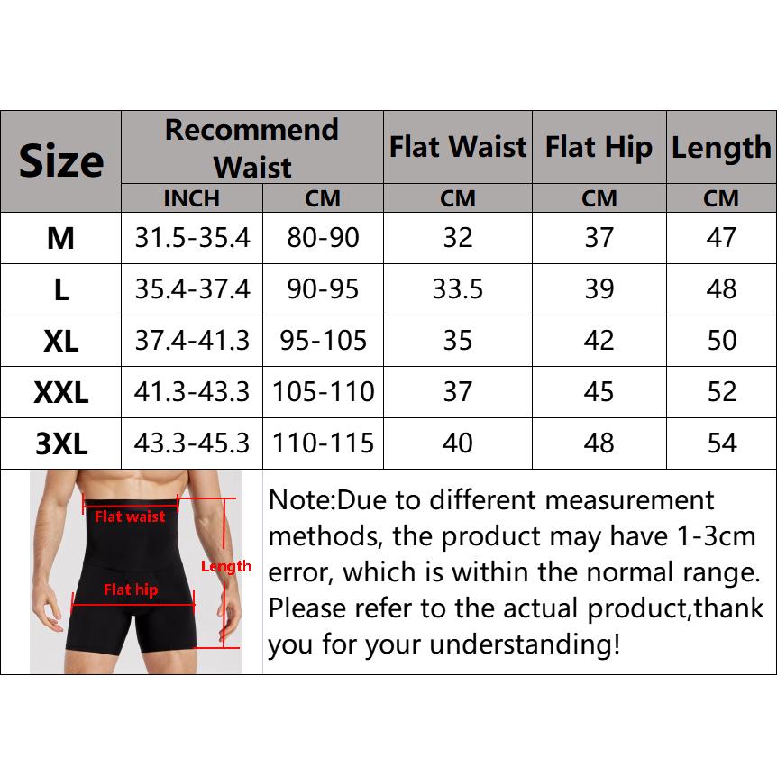 Men Tummy Control Shorts Body Shaper Compression High Waist Trainer Belly Tummy Control Slimming Shapewear Boxer Underwear Fajas 5