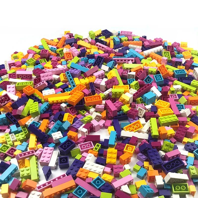 Brick City DIY Creative Building Blocks Bulk Model Character Educational Children's Toy Compatible 1000 Pieces