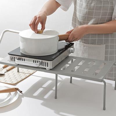 Cabinet Shelf Expandable Stackable Kitchen Cabinet Counter Shelf Storage Organizer Kitchen Cupboard