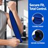 2PCS SBR Neoprene Compression Wrist Wrap Breathable Athletic Wrist Support  Tennis Training