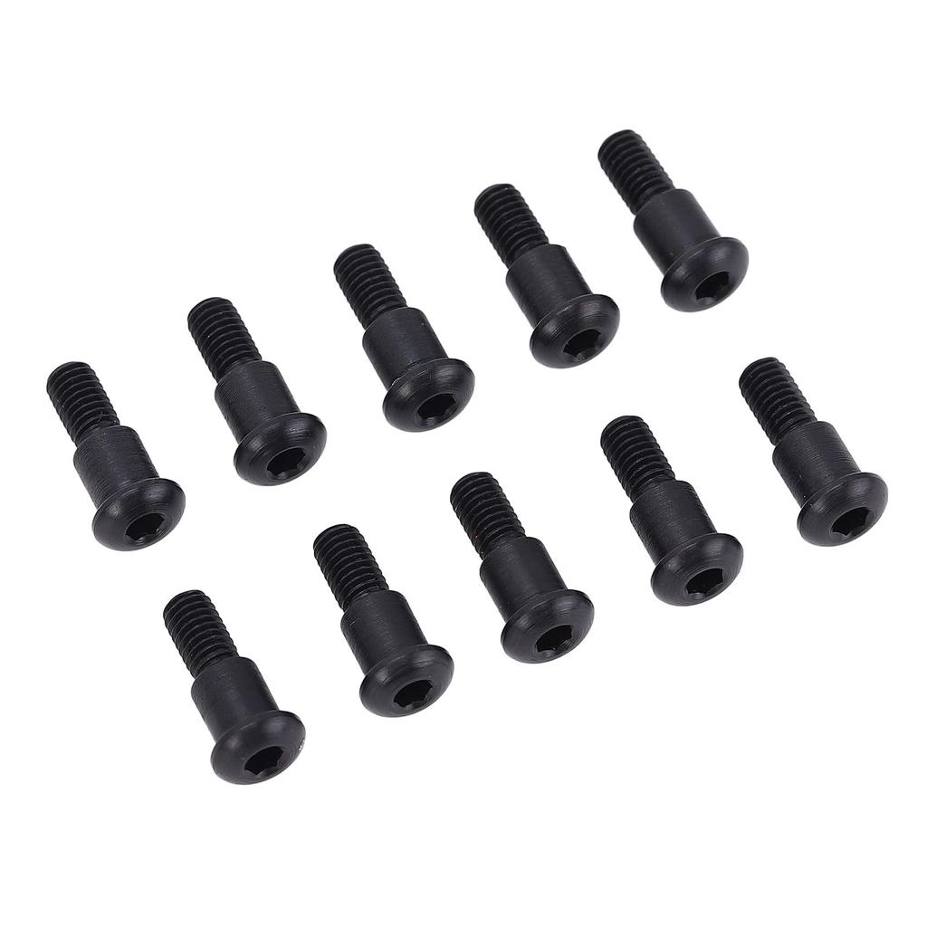 10Pcs Hex Button Head Shoulder Screw for Axial SCX10 M3x4x10mm Stainless Steel Axial Hex Socket Button Shoulder Screw