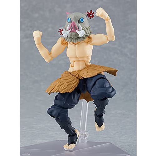 Figma Demon Slayer: Kimetsu No Yaiba Hashibira Inosuke DX Edition Non-Scale ABS & PVC Painted Movable Figure