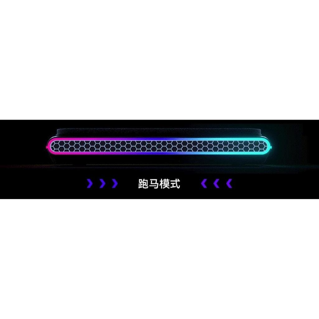 Laptop pressurized air cooler 15.6 inch gaming base computer desk stand V16 type AI smart model hardware monitoring
